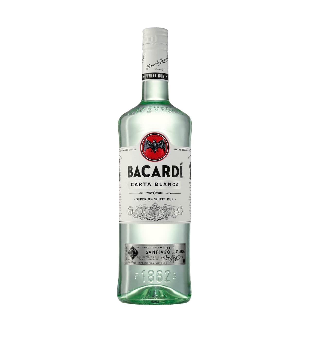 Bacardi Carta Blanca Superior White Rum – Imported