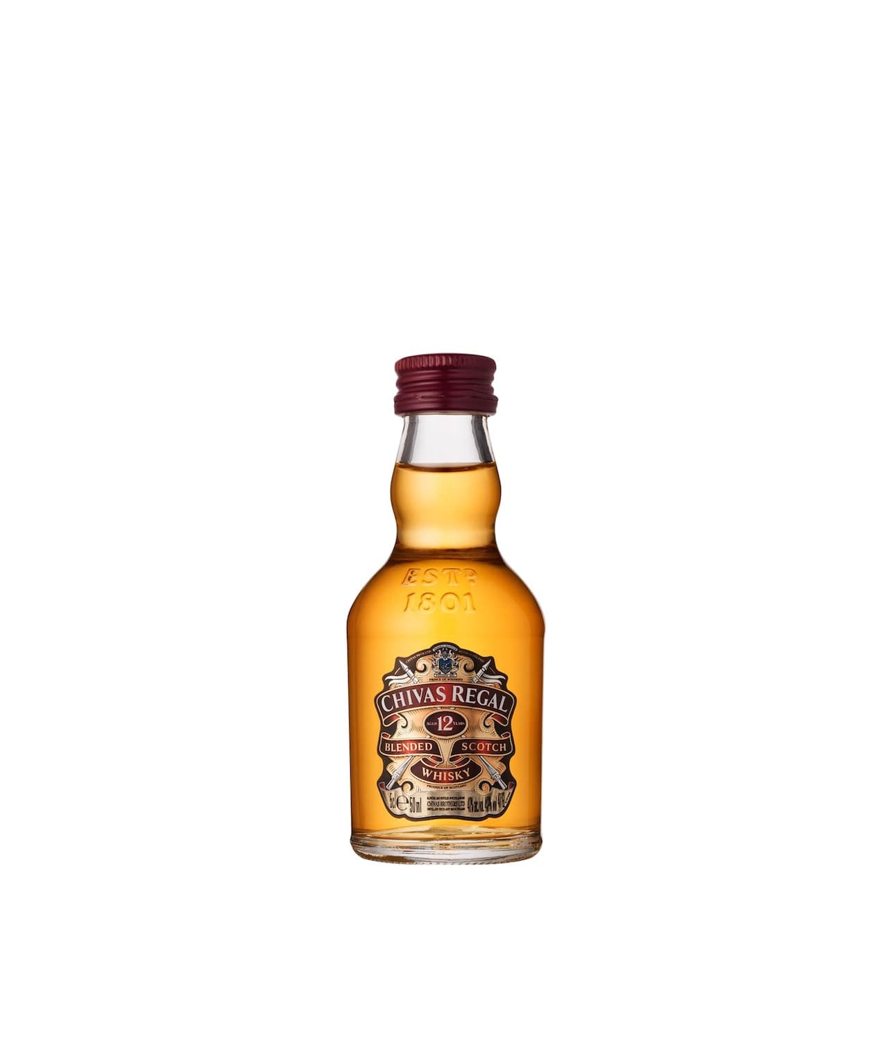 Chivas Regal 12 Year Old Miniature